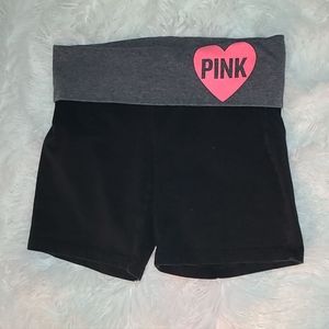 Victoria secret pink yoga shorts